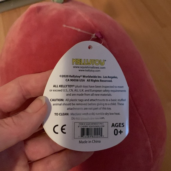 Cherry 8” Squishmallow - Picture 4 of 5